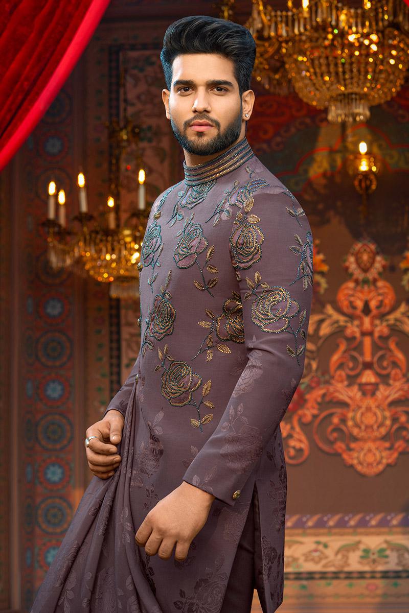 Latest designer Indo Western wear for Men Bharat Reshma