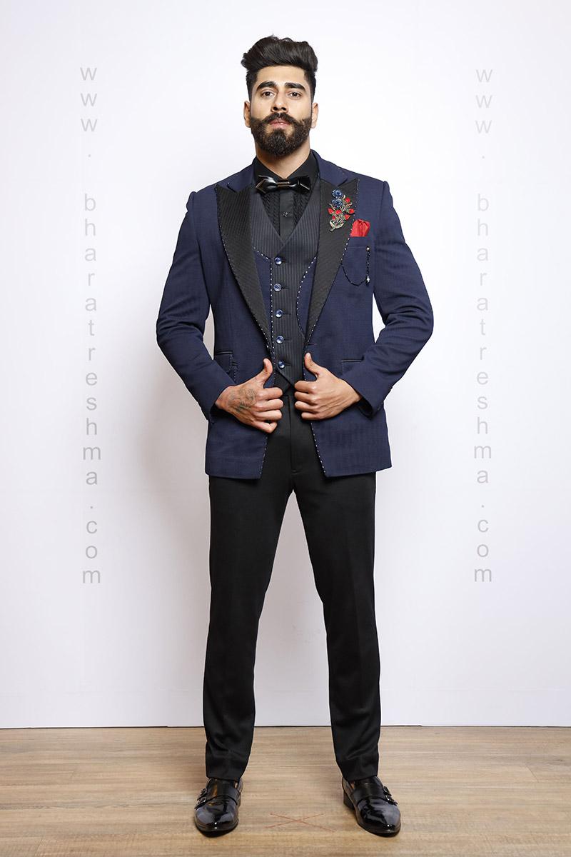 ITALIAN TEXURED FABRIC TUXEDO