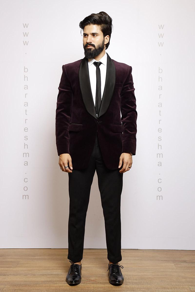 ITALIAN COTTON VELVET TUXEDO