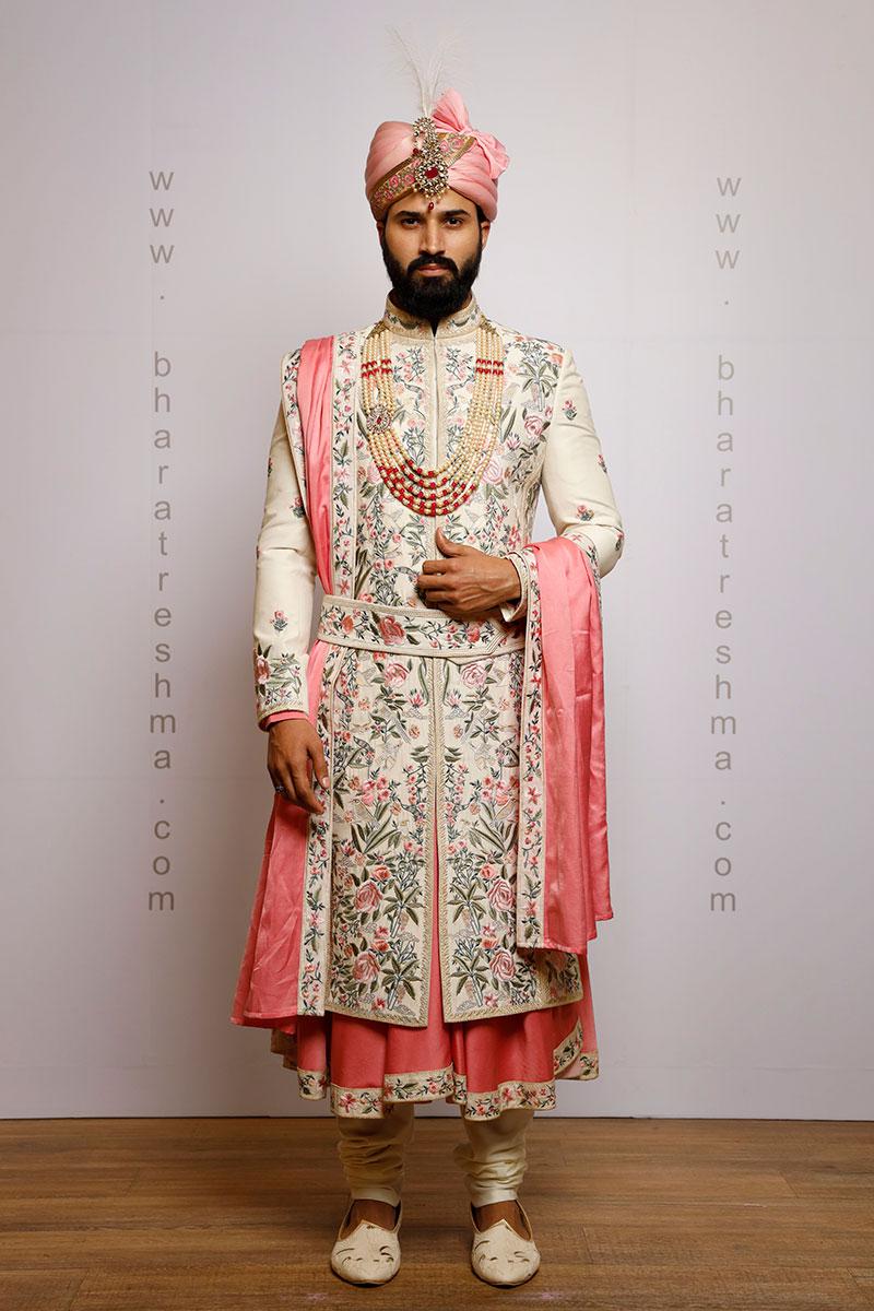 RESHAM EMBROIDERY SHERWANI