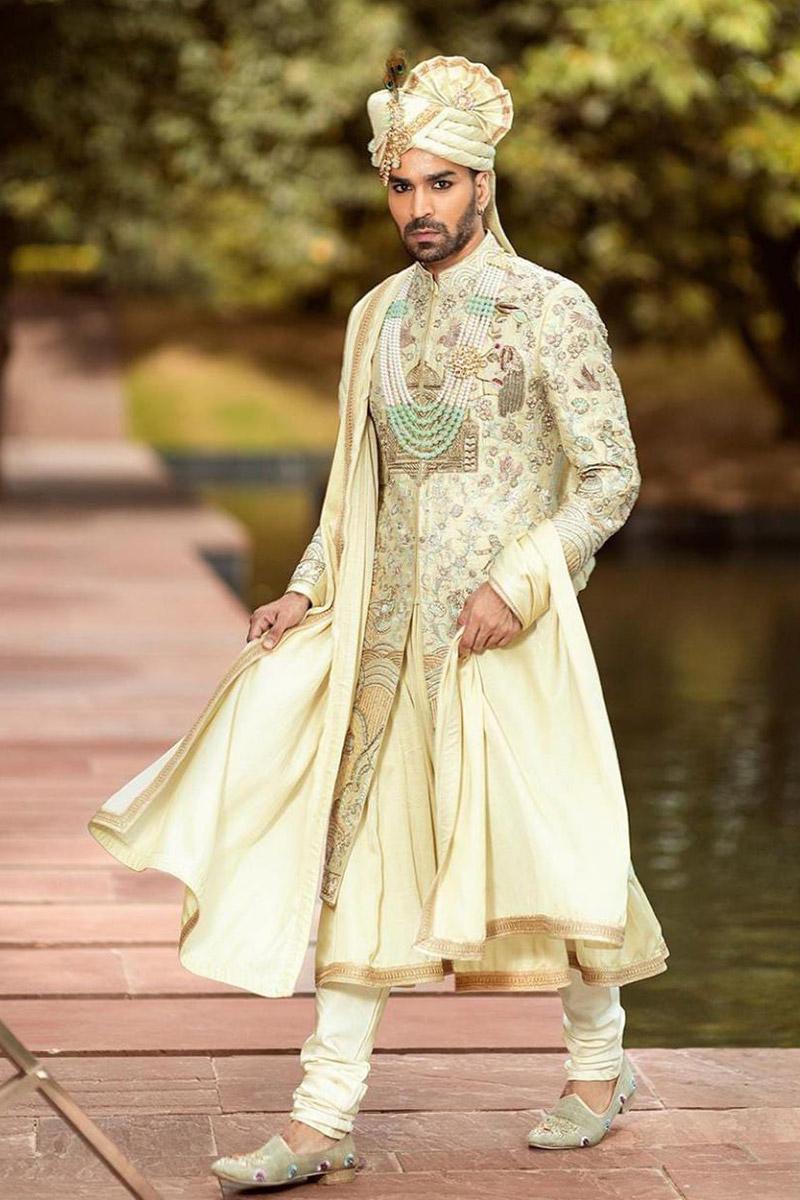 Royal Weddings to Festivals Versatile Sherwani H 2 Bharat Reshma