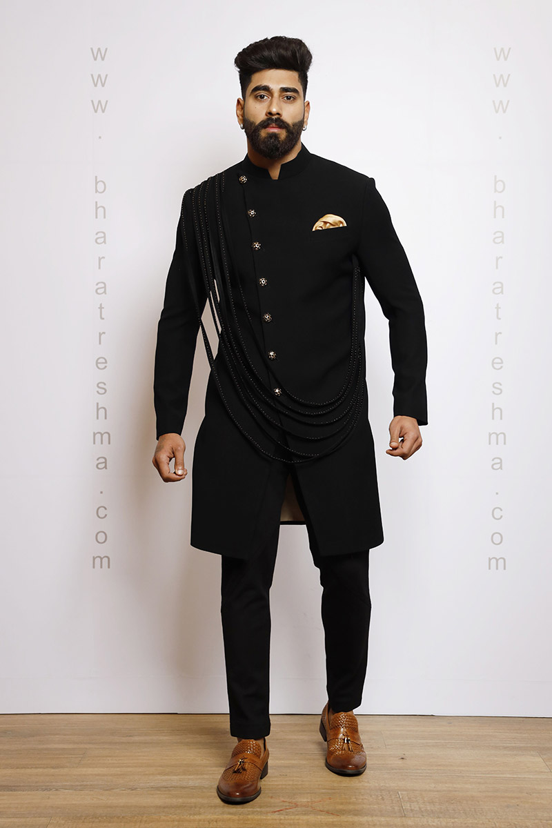 Latest designer Indo Western wear for Men Bharat Reshma