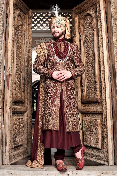 Punjabi wedding dress for men best sale