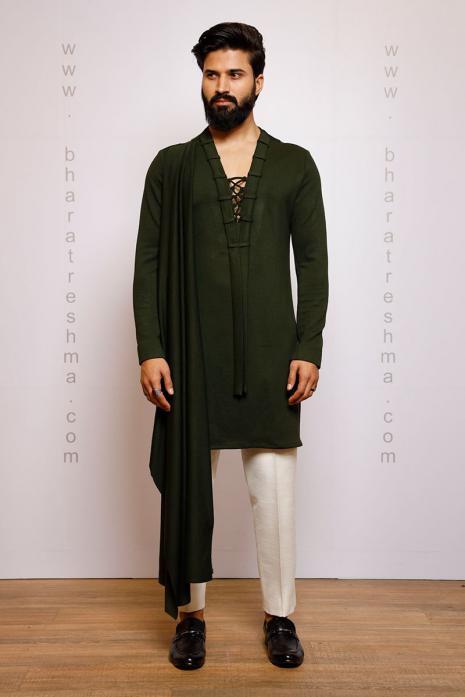 DRAPE AND DORI PATTERN KURTA