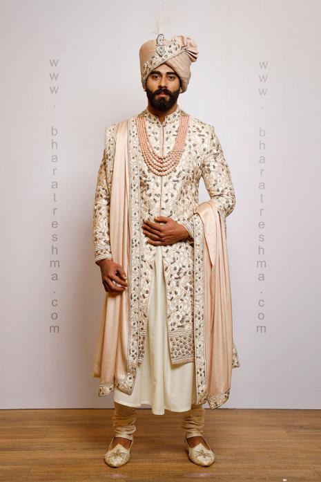 DABKA EMBROIDERY SHERWANI