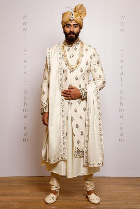 ZARI & DABKA WORK SHERWANI