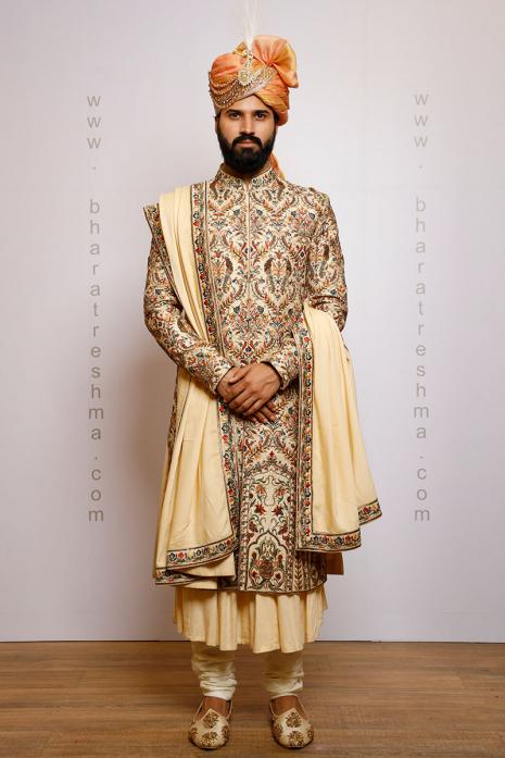 DABKA EMBROIDERY SHERWANI