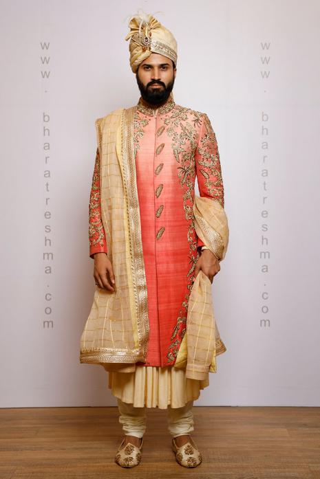  INTERICATE ZARI WORK SHERWANI