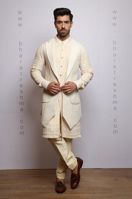 KURTA, SALWAR/PANT, WAIST COAT