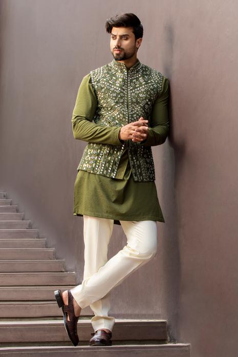 KURTA, PANT, WAIST COAT